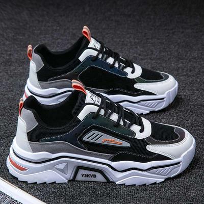 Summer Men's Shoes 2025 New Versatile Breathable Sports Shoes Men's Trend Casual Youth Running Shoes Men's