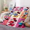 17 Styles Minnie Mickey Mouse Cartoon Print Blanket for Soft Flannel Throw Fluffy Sofa Bed Home Travel Camping Picnic