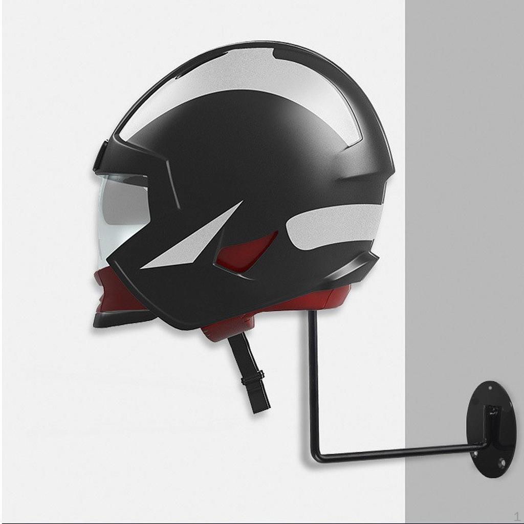 Appendi Casco Sfera Supporto Organizer Staffa Supporto a Parete Stoccaggio Rastrelliera Metallica per Cappelli Stand per Calcio