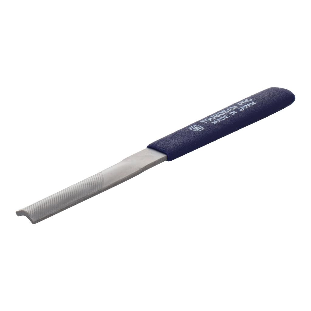 Tsubosan YKB-4 Horizontal File, Half-Round, Medium One-Ring, for Cutting