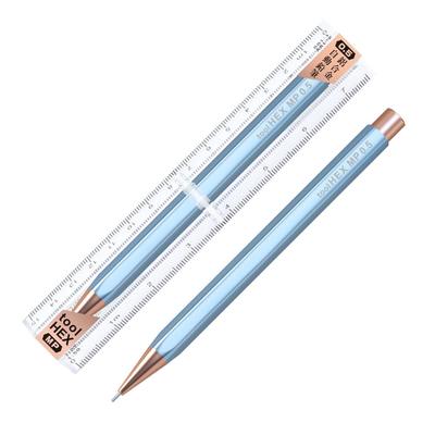 Tool Hex Mechanical Pure Blue IWI-8F990PP5-52RG 0.5mm Pencil,