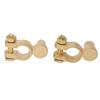 1 Pair SAE To JIS Car Battery Terminal Connector Positive Negative Top Post Battery Terminal for Auto