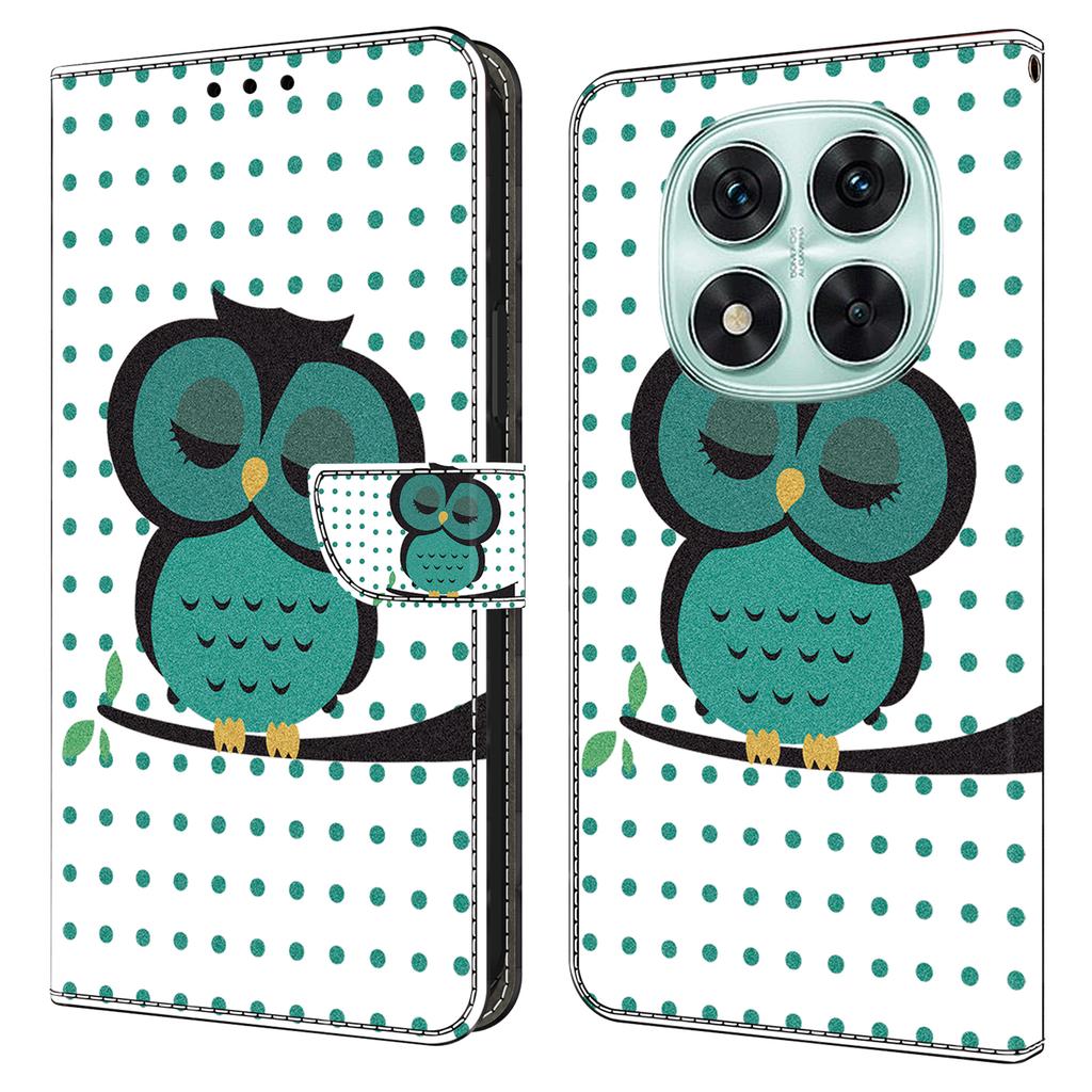 For Xiaomi Redmi Note 14 Pro 5G Case Magnetic Clasp 3D Pattern Leather Wallet Phone Cover