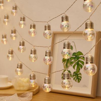 Rainbow Star Seashell LED String Lights for Night Market & Camping Atmosphere