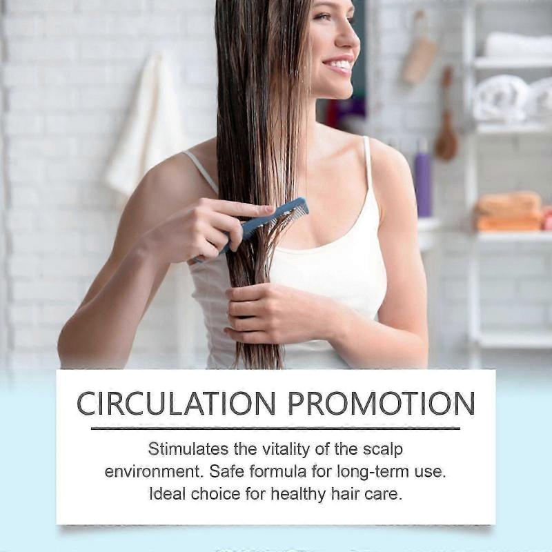 Nourishing Scalp Roll-On Essence with Rosemary & Ginger for Stronger, Fuller Hair