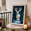 DIY Pearl Painting Set Little Deer Pattern Home Decoration Handmade Sticky Diamond Creative Canvas Pearl Art Painting Crafts Perfect Gift