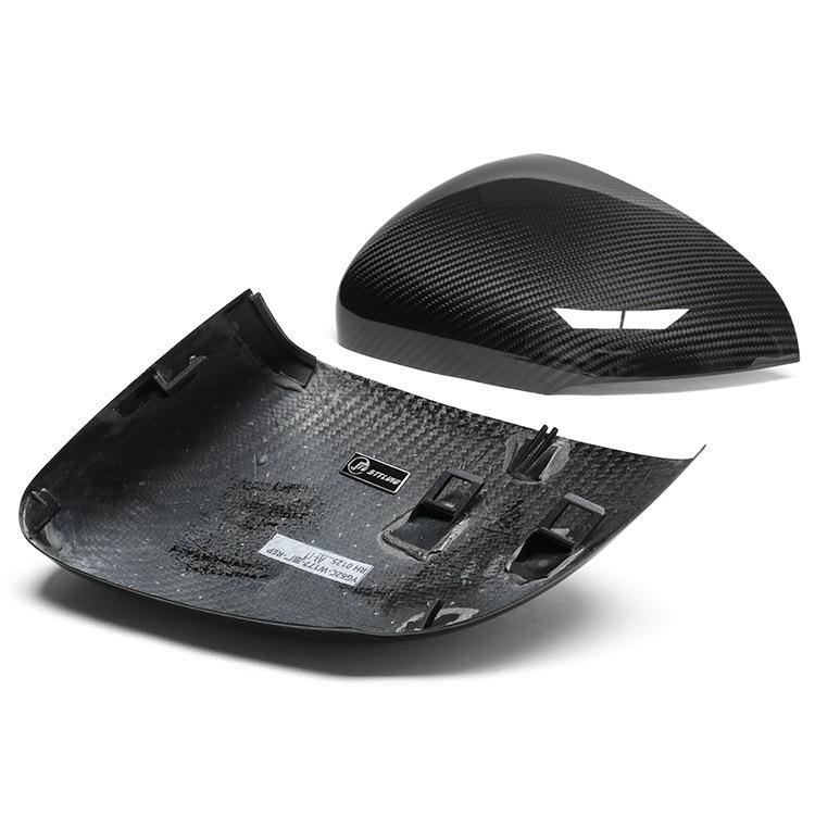 Dry Carbon Fiber Black Rearview Mirror Shell Cover for Mercedes-Benz W177 New A-Class W118 CLA SL