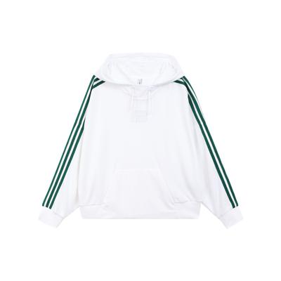 Moletom com Capuz Feminino Neo Favorito Fevereiro Bloco de Cores Sombra Moletons Femininos Branco GS2599