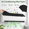 10pcs Breathable Vertical Air Conditioner Filter Universal Air Purification Filter Pad  Home