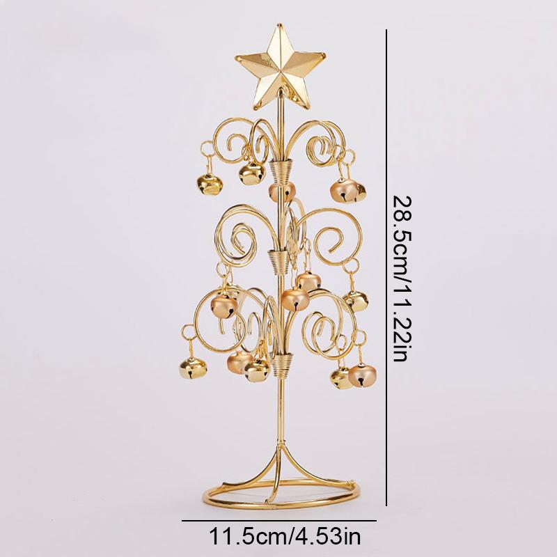 1PC Christmas Decoration Christmas Topper with Small Bells Elegant Spiral Christmas Tree Home Multiple Options Available
