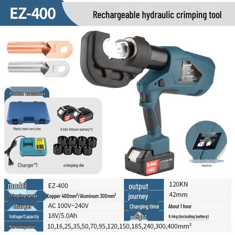 

Lieve Portable Electric Hydraulic Crimping Tool