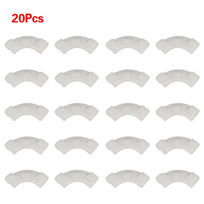 

20 шт. 90-градусные сгибатели для растений, тренажеры для роста, манипуляции, зажимы для растений, сгибание веток, аксессуары для веток белый