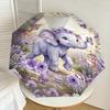 1PC Elephant Umbrella-8-Rib Reinforced, Automatic Open, Lightweight & Durable, Fashion Accessory for Outdoor, H0344