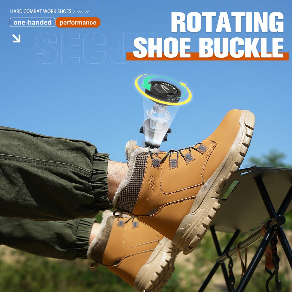 Sicherheitsschuhe, Vier-Jahreszeiten-Arbeitsschutzschuhe, Anti-Quetsch- und Durchtrittssicher, Bequeme und schützende Sicherheitsschuhe