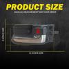 Fit Toyota 2003-2008 Corolla ide Interior Door Handle Right Left Gray Chrome