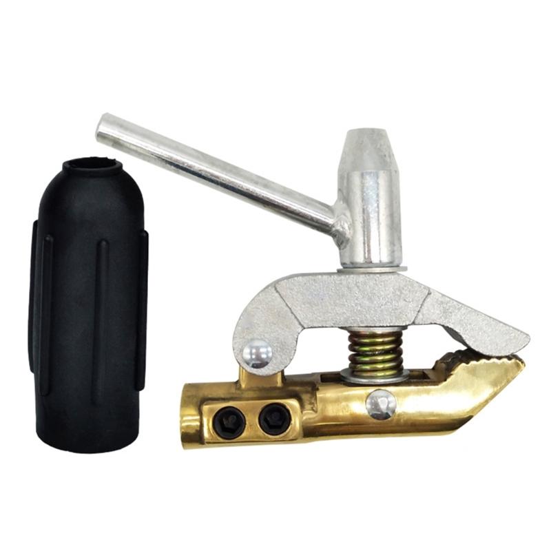 Professional Welding Ground Clamp High Conductivity Coppers Welding Equipment Clamp For Stable Electrical Connection