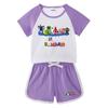 2025 Kids Summer Clothing Set: Boys & Girls T-Shirt and Shorts Casual Sports Two-Piece