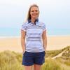 Lazy Jacks Womens/Ladies Stripe Polo Shirt