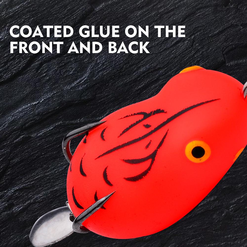 Mini Thunderfrog Lure Bait Simulation Road Subfalse Bait Soft Bait Lure Bait Black Fish Bait Modification Thunderfrog Soft Bait