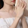 Tancise S925 Sterling Silver Luxury Personality Pendant Necklace Women's Classic Tide Necklace