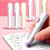 1pcs Round Rolling Eraser Refill Set Soft Color Refillable Less Dust Cleaning Correcting Tools Office School
