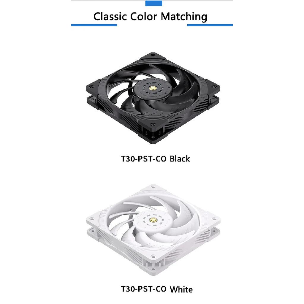 Teucer T30 CO PST 14CM PC Case Fan Double Ball Bearing 400-2000rpm 12V/4Pin PWM MAX96.19CFM Gamer Computer Chassis Cooling Fan
