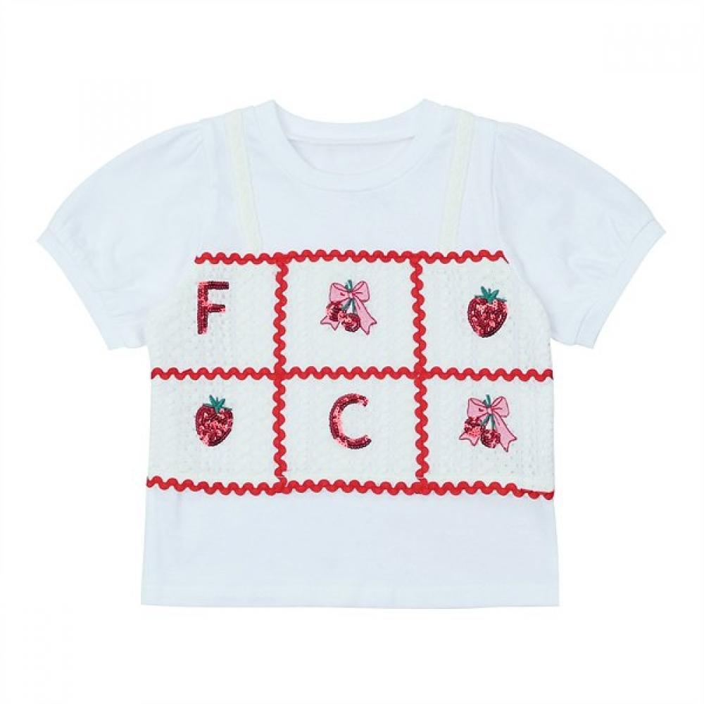 Wh French Cat Bustier Ts Q52dst010 white/110