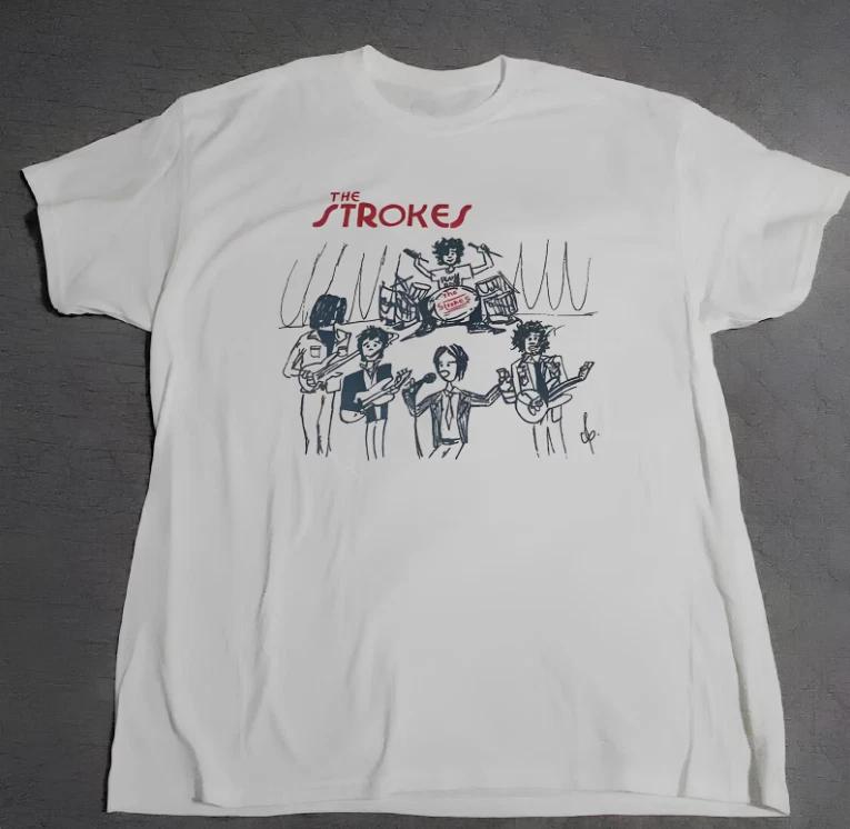 The Strokes band Tour Rare Tee Shirt XL