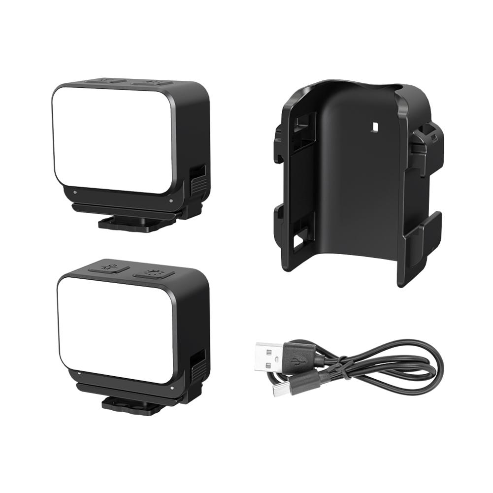 LED Video Light Rechargeable Photography Lighting Selfie Light for DJI Osmo Pocket 3 Camera Accessories