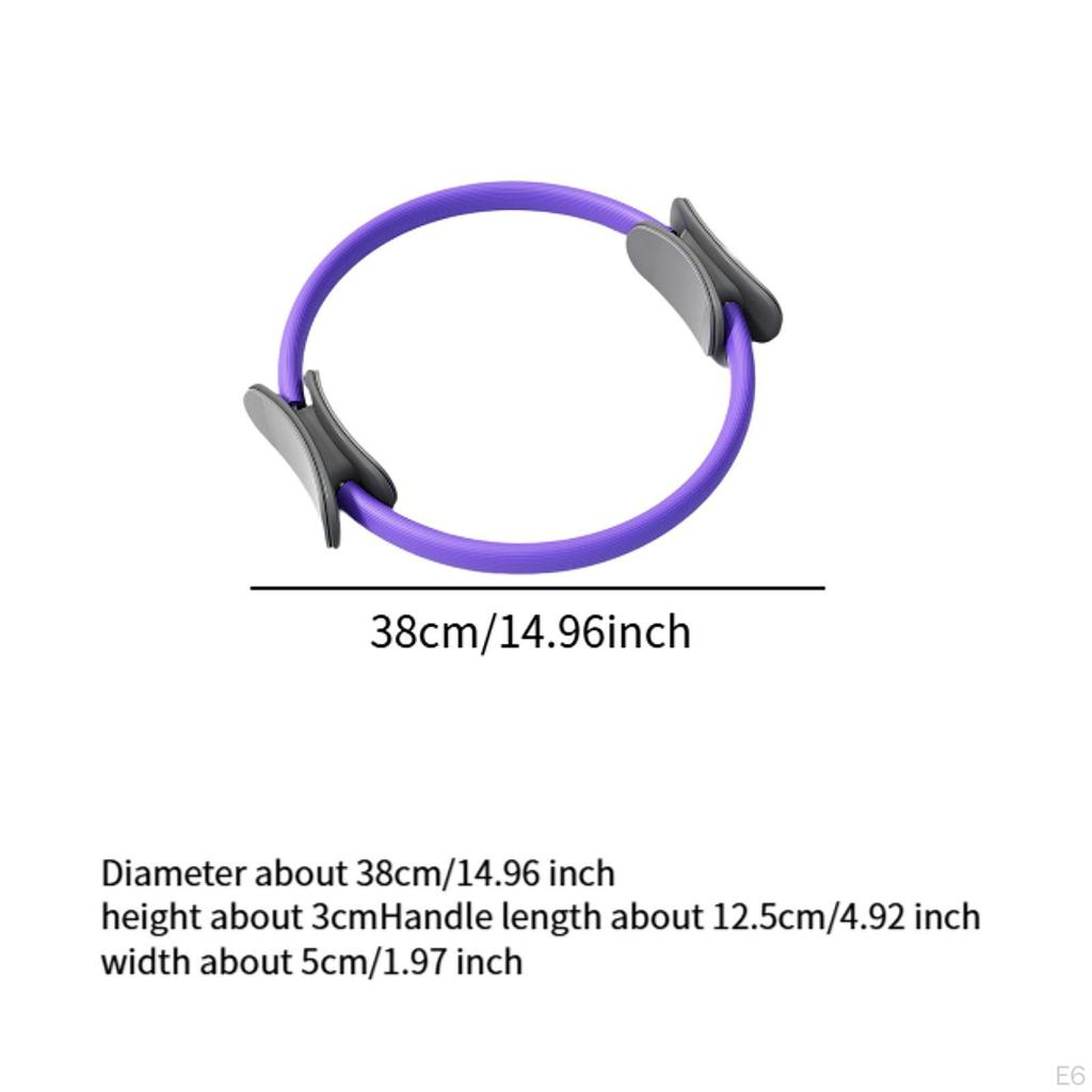 Pilates Ring Kreis Fitnesskreise Elastisch Zuhause Yoga Zubehör Training Übung Oberschenkel