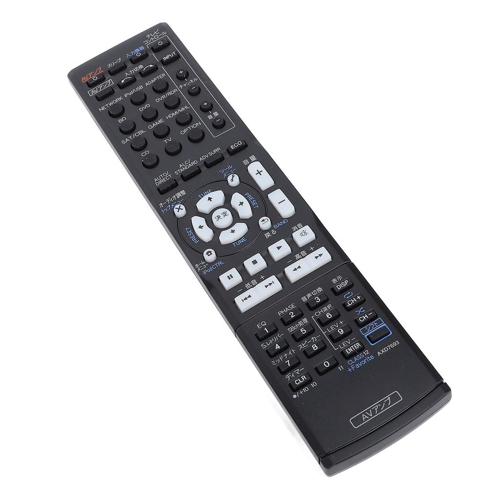 Náhradní dálkový ovladač Snadno přístupná tlačítka Kompletní funkce pro AV přijímač Pioneer VSX-823-K