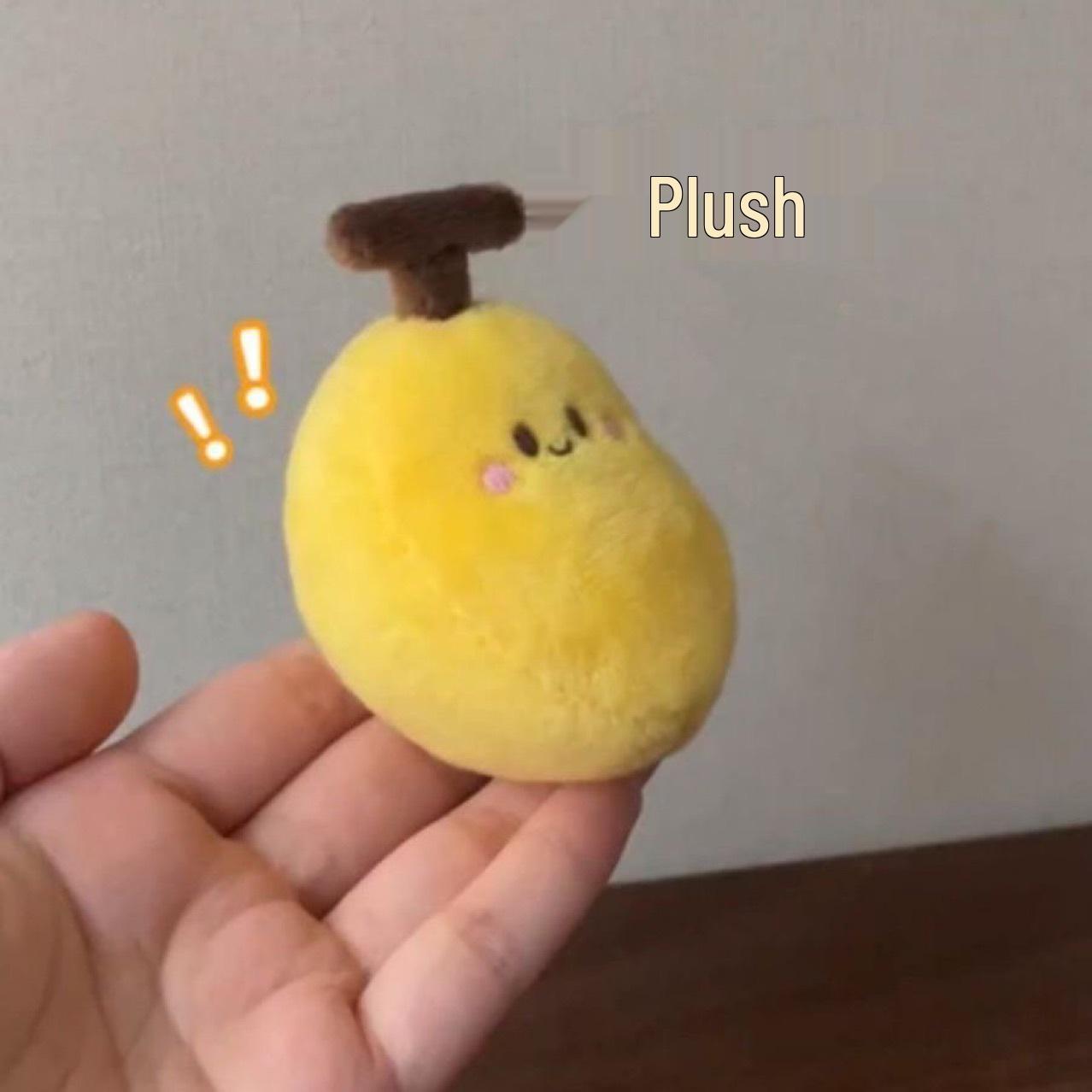

Handmade Yellow Banana Plush Toy - Cute Gift for Friends and Besties Yellow Banana Doll [Single]