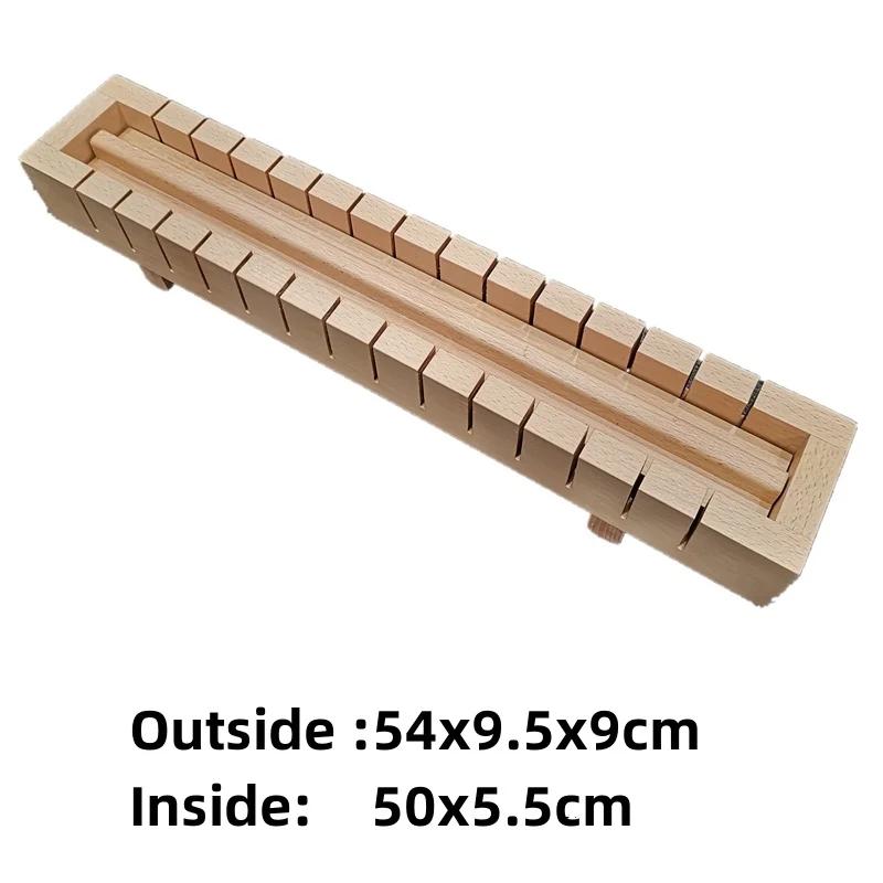 Bamboo Wooden Rectangular Sushi Press Mold Box Sushi Making DIY Rice Roller Molds Sushi Kitchen Making Tools Bamboo Mat Bento