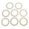 Clutch Friction Plate Kit Set For Yamaha YZ125 E/F/G/H/J/K/L/M/N/P/R/S 1993-2018