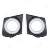 For Mitsubishi L200 Triton MQ MR 2015 2016 2017 2018 Front Bumper Fog Lamp Light Frame Cover Bezel Cap Lid