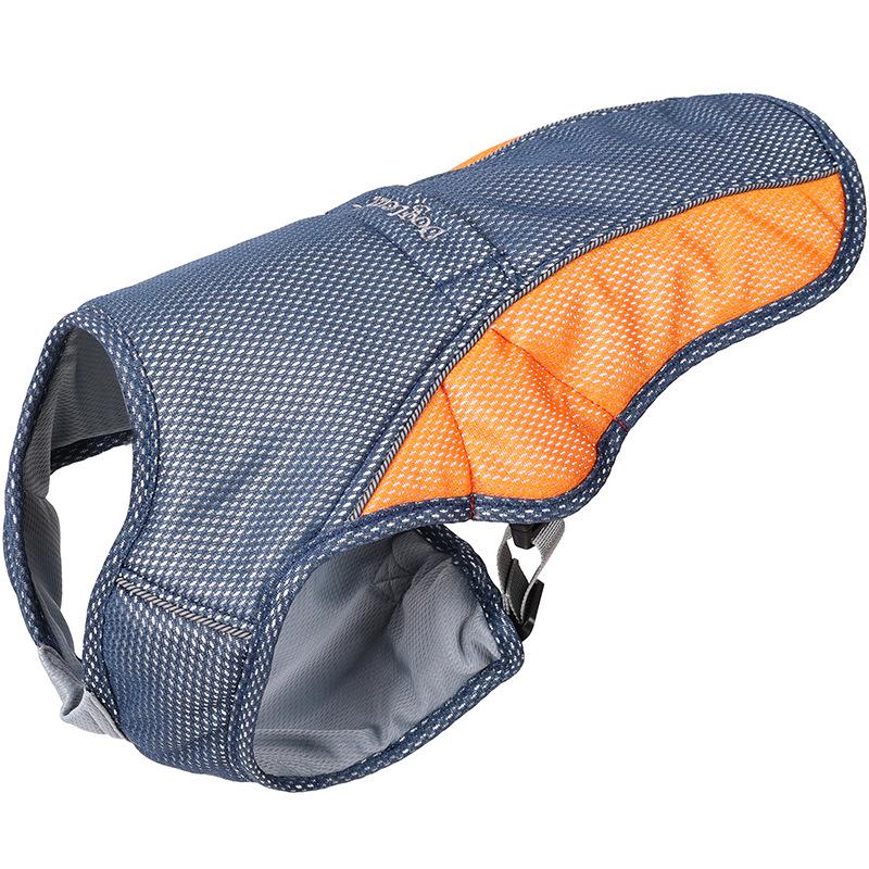 Summer Dog Cooling Vest Breathable Heatstroke Prevention Pet Cool Clothes Lightweight Comfort Pet Outfit for Small Medium Large Dogs Outdoor Walking
