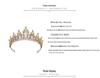 European & Asian Alloy Bridal Crown Rhinestone Headband Wedding Headdress