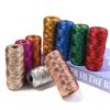 100 Mètres/Rouleau Couleur Or Argent Cordon Macramé Corde d'Emballage Ficelle Fil pour Bricolage Mariage Fête Cadeaux de Noël Décor
