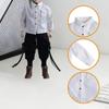 1/12 Action Figure Clothes Doll Shirt Mini Fashion Photo Prop Miniature Clothing for 6" Male