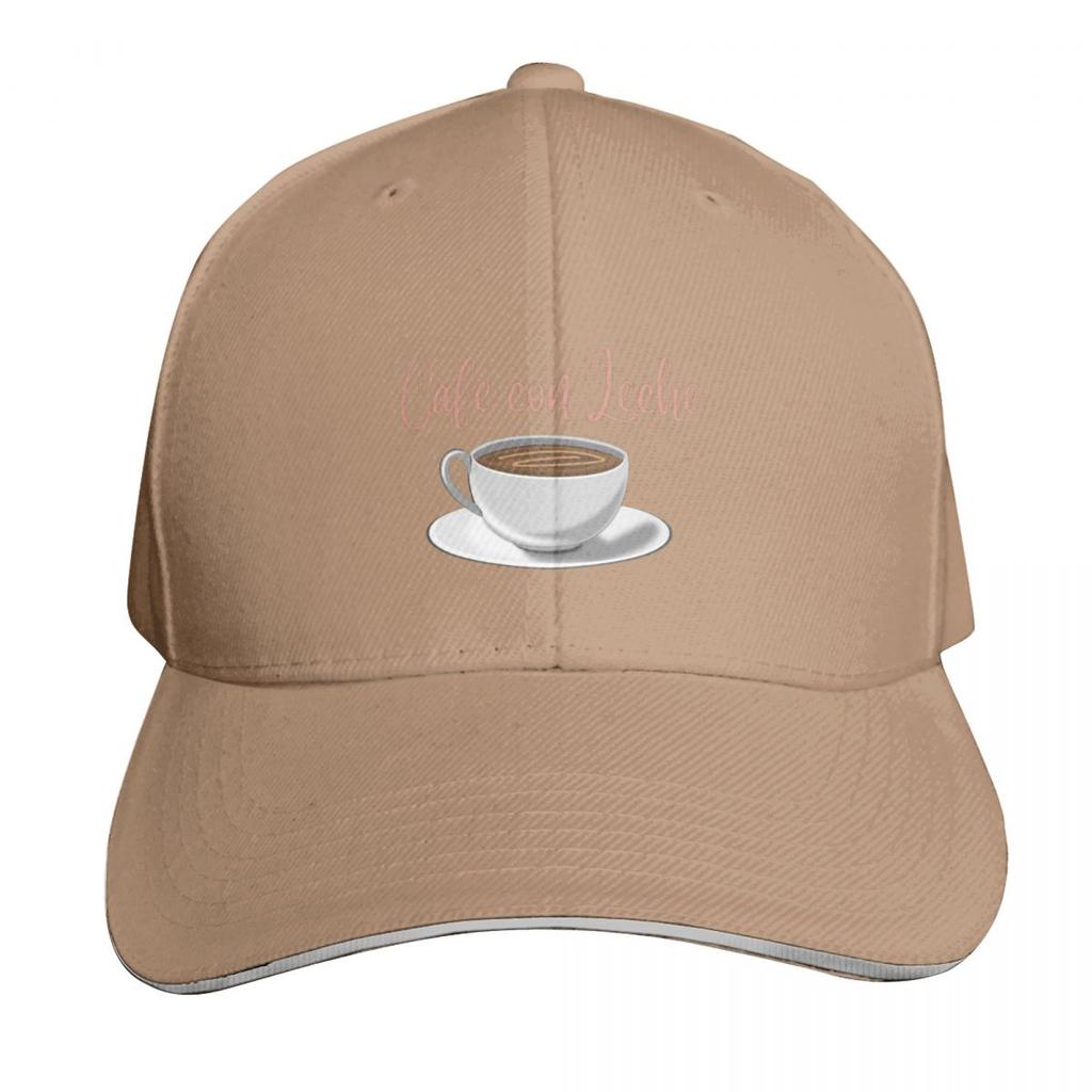 Cafe con Leche Baseball Cap Sunscreen Thermal Visor sun caps Hat Unisex For The Sun For Girls Unisexs
