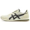 ONITSUKA TIGER Dualio Textile, Synthetic Leather Low Top Casual Shoes Unisex White Black 1183A856-201