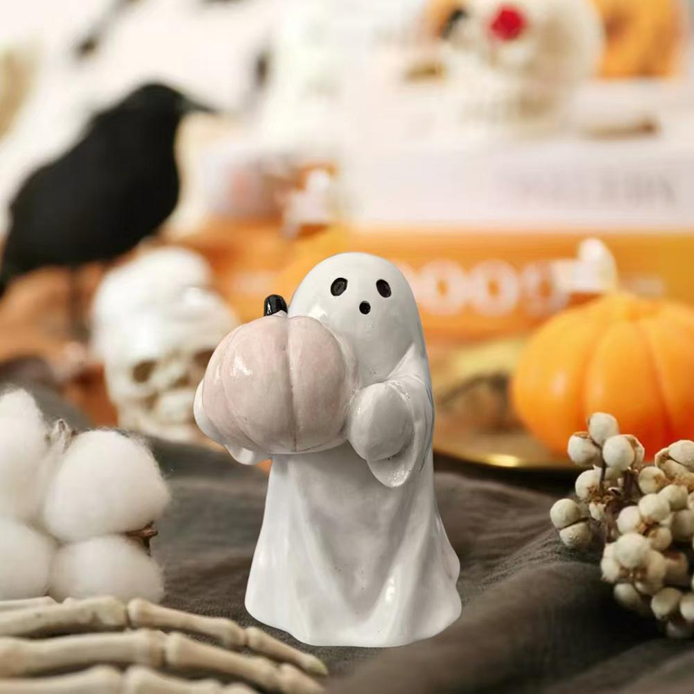 Halloween-Gespenster-Dekorationen Innen Halloween-Gespenster-Statue Gruselige Gespenster-Fledermaus-Figur Gespenst