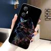 Black Cat Staring Eye Cover Phone Case For Infinix HOT 9 10 10I 10S 11 11S 12 12I 20 20I 20S 30 30I ZERO X 20 30 Play Case Funda
