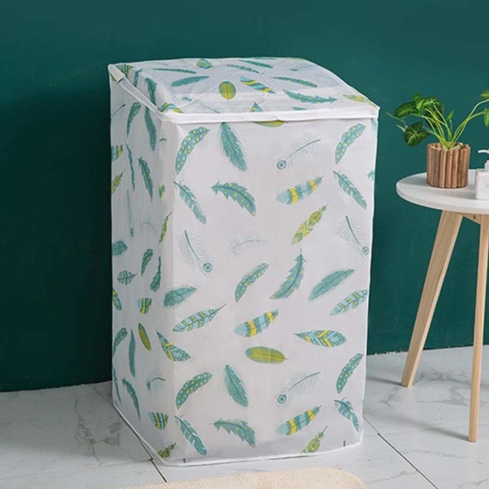 

PEVA Print Waterproof Cover Front Load Sunscreen Protective Case New Dust Proof Cover Top Load Cover 2