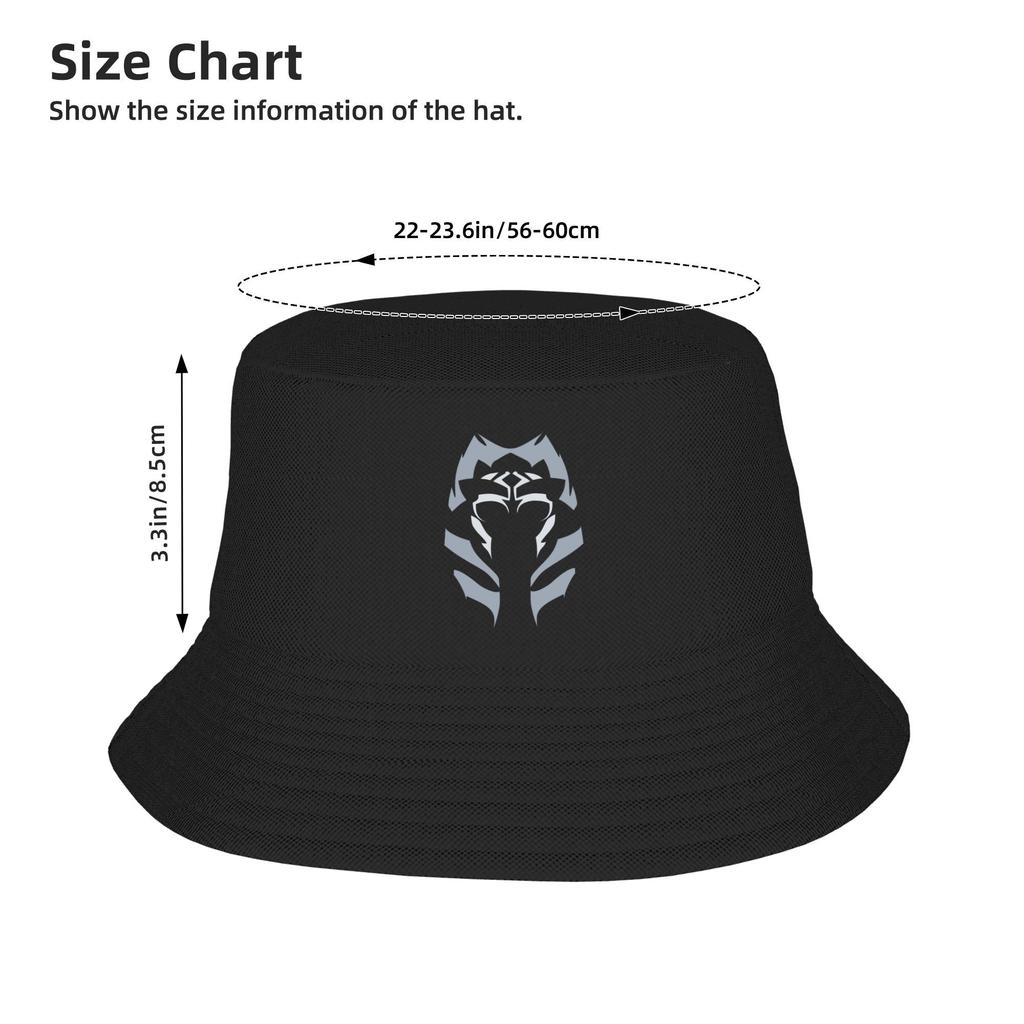 Ahsoka Storm Bucket Hat Panama Bob Hats Outdoor Cool Autumn For Summer Beach Fishing Unisex Fisherman Caps