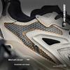 Li Ning CF Su Serie Tusen Linjer Strategi SS Stötdämpning Återstuds Låg Topp Fritidsskor Dam Fritidsskor Grå Off-White AGLU142-1