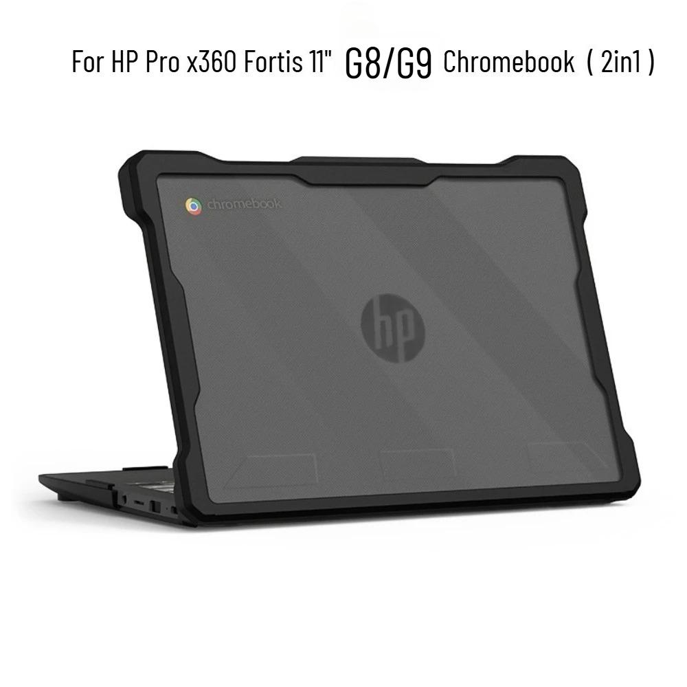 Vollschutzhülle für HP Pro X360 Fortis 11" G9/G8 Chromebook Stoßfeste Hartschalen-Laptoptasche Robuste Schutzhülle