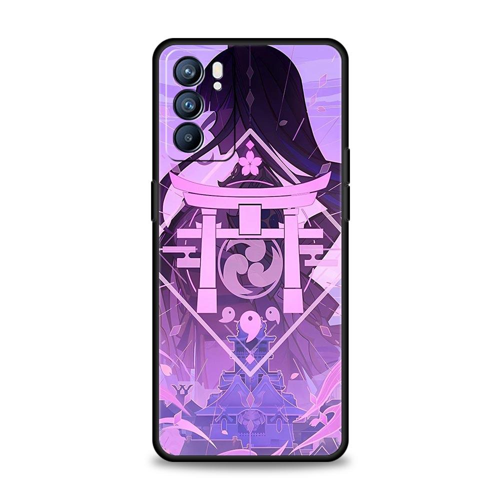 Genshin Impact Phone Case For Oppo Reno13 Reno12 Reno11 F Reno10 Pro A54 5G Find X5 A53 A52 A9 A17 A57 A78 4G A79 A80 A98 Cover
