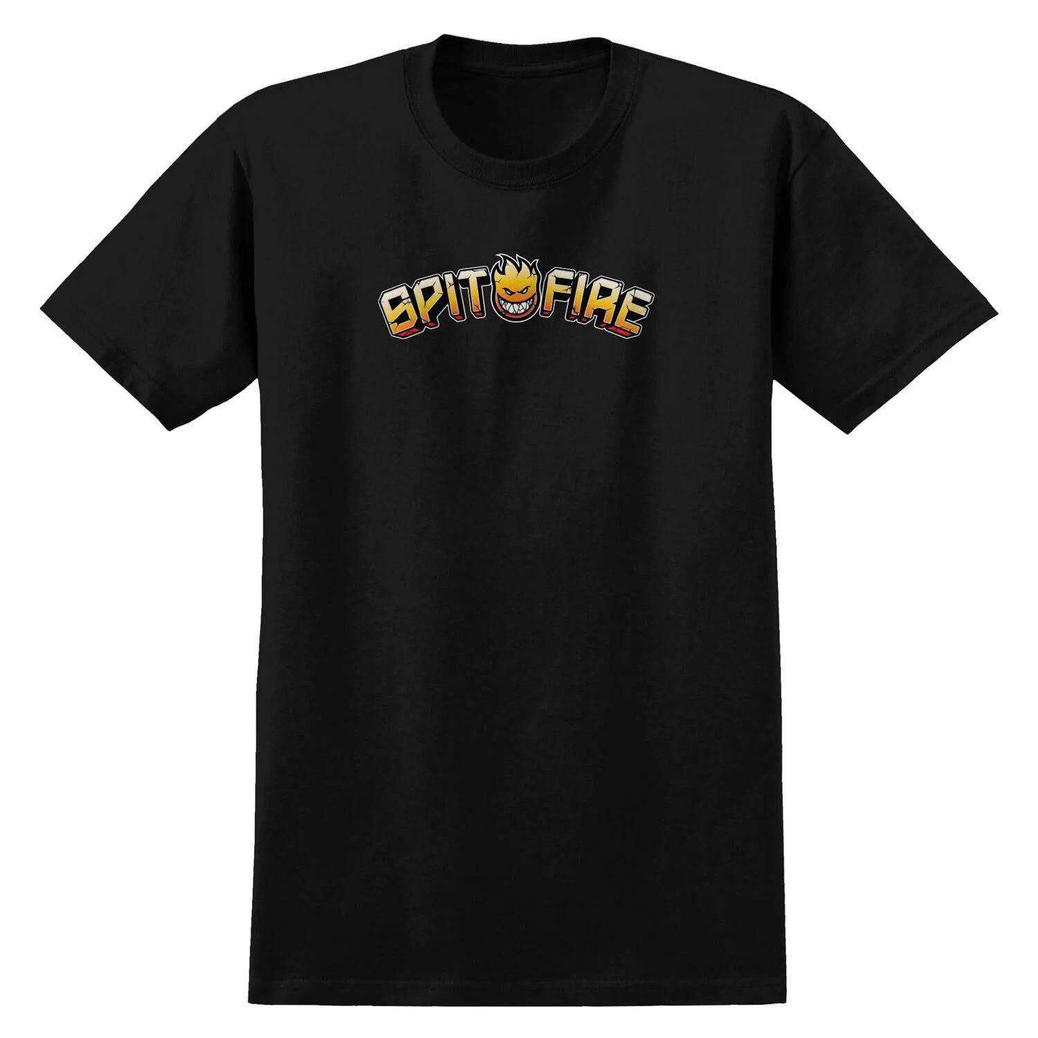 Spitfire Wheels Shirt Heatwave Black 2XL