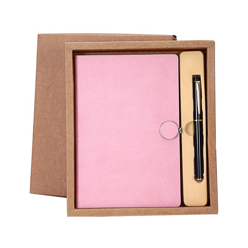 Quaderno A5 Business Spot: Pelle Creativa con Fibbia Magnetica, Carino Design Coreano, Logo Personalizzabile, Scatola Regalo Inclusa.